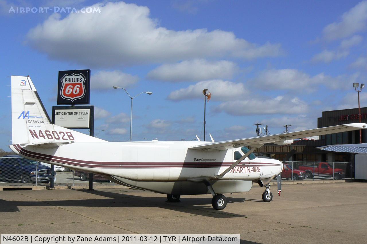 N4602B, Cessna 208B C/N 208B0140, At Tyler Pounds Field