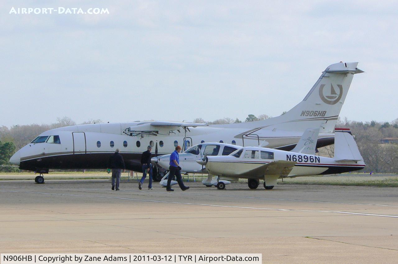 N906HB, 2001 Fairchild Dornier 328-300 328JET C/N 3179, At Tyler Pounds Field