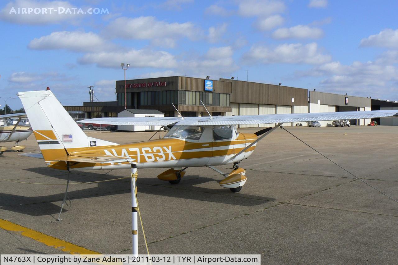 N4763X, 1966 Cessna 150G C/N 15064813, At Tyler Pounds Field