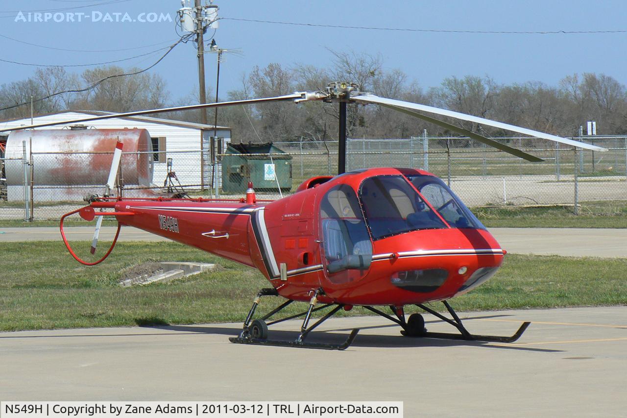 N549H, 1976 Enstrom F-28C C/N 345, At Terrell Municipal