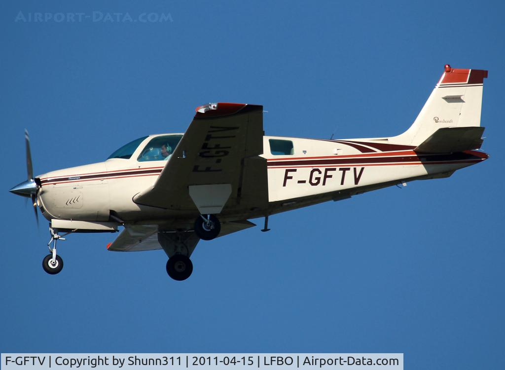 F-GFTV, Beech A36 Bonanza 36 C/N E-1640, Landing rwy 32L