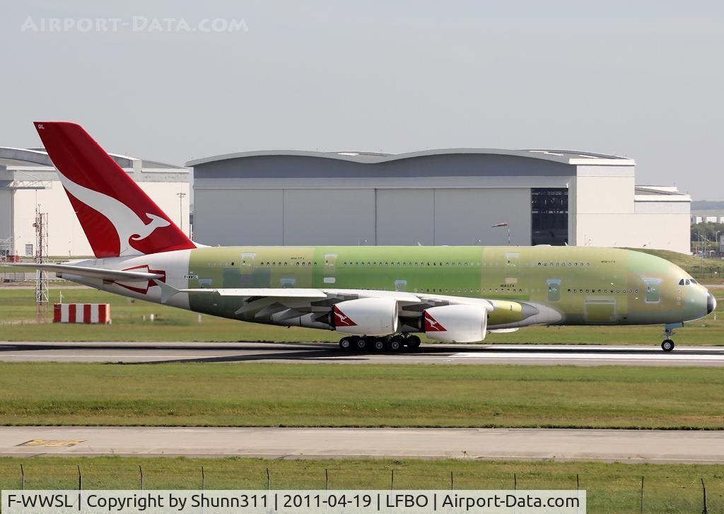 F-WWSL, 2011 Airbus A380-842 C/N 074, C/n 0074 - For Qantas