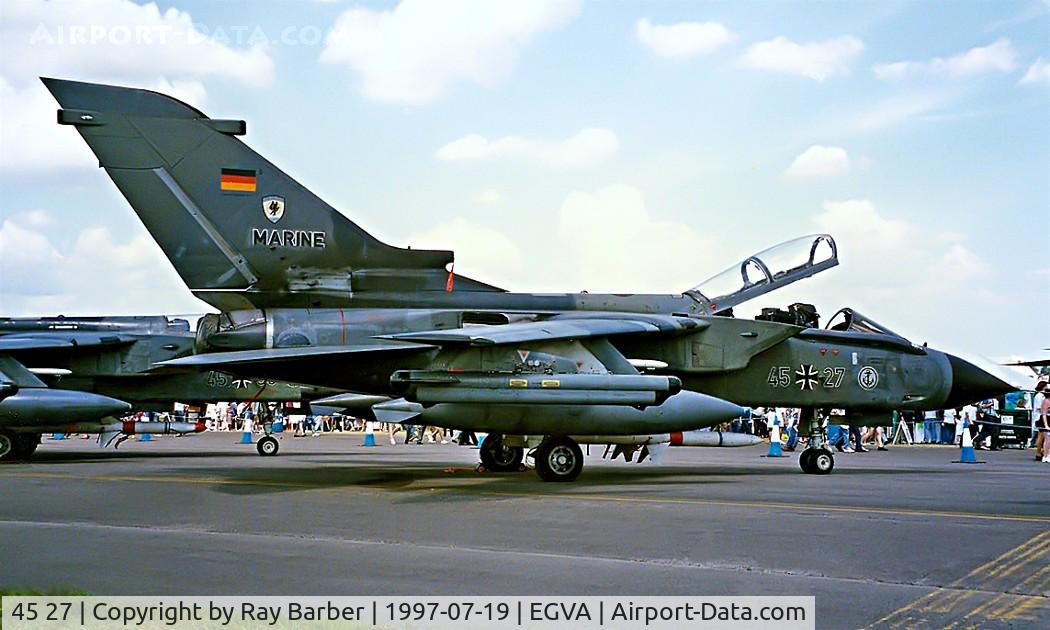 45 27, Panavia Tornado IDS C/N 570/GS175/4227, BAe/Panavia Tornado IDS [GS175] (German Navy) RAF Fairford~G 19/07/1997