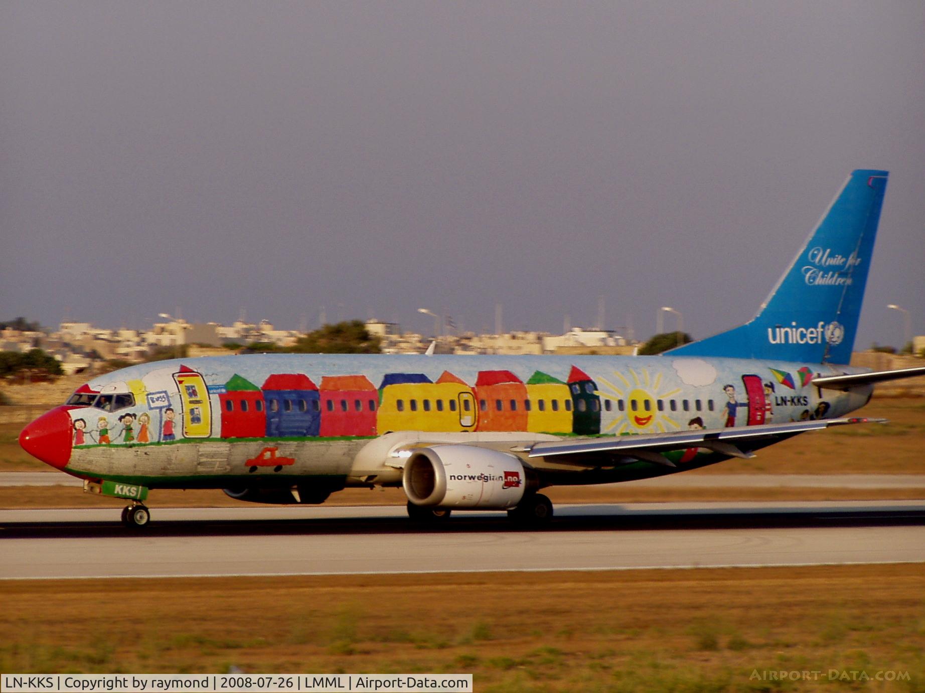 LN-KKS, 1989 Boeing 737-33A C/N 24094, B733 LN-KKS Norwegian Air Shuttle