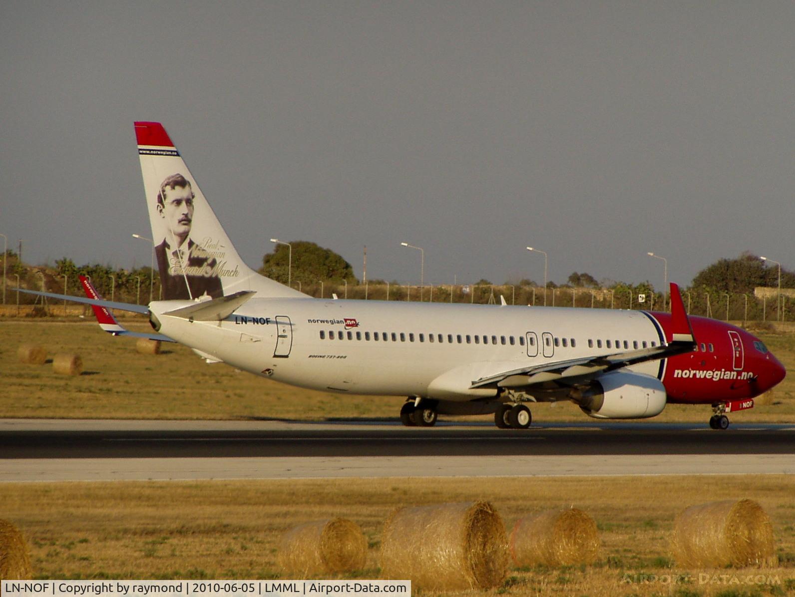LN-NOF, 2008 Boeing 737-86N C/N 36809, B737 LN-NOF Norwegian Air Shuttle
