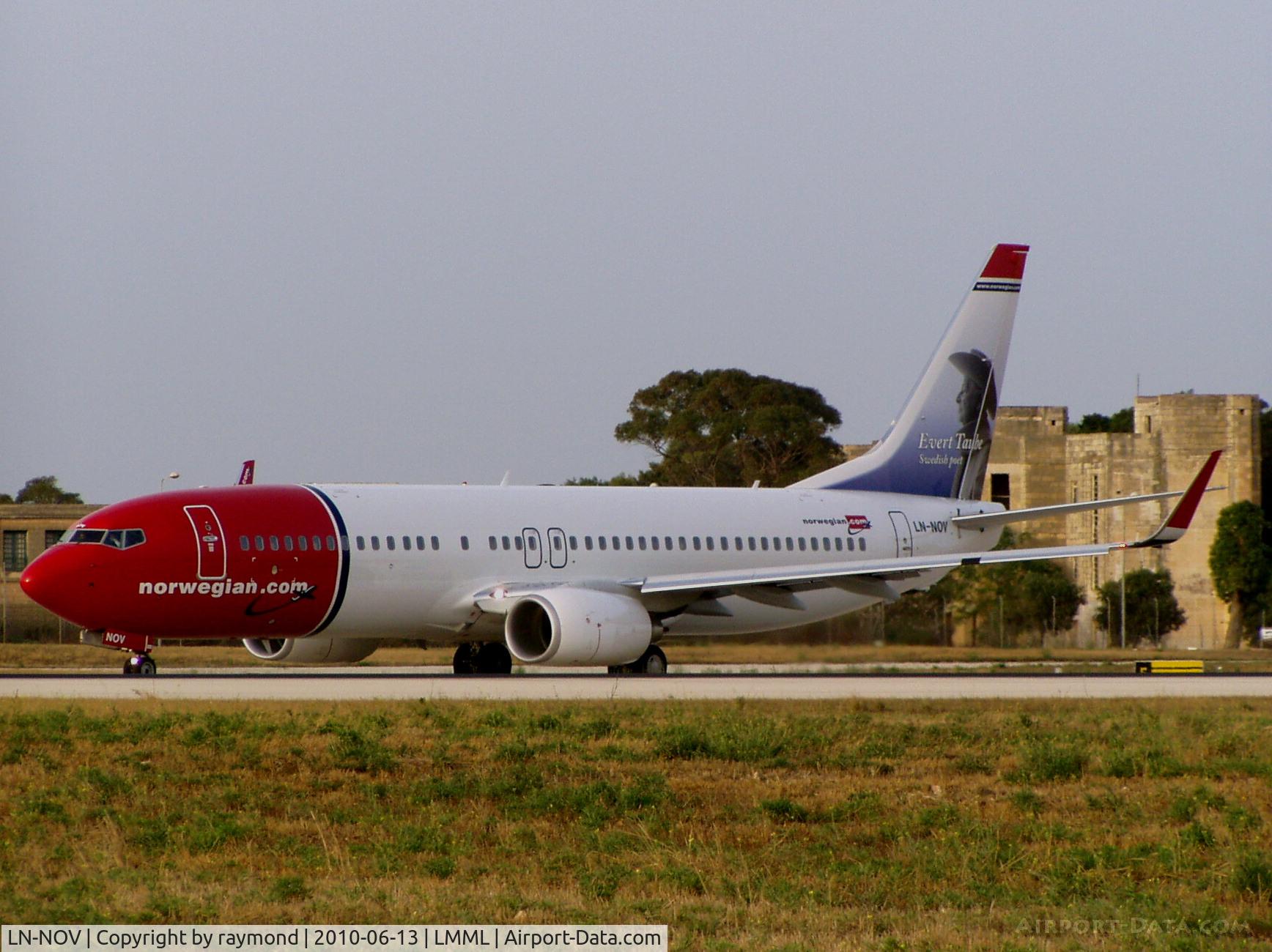 LN-NOV, 2010 Boeing 737-8FZ C/N 31713, B737-800 LN-NOV Norwegian Air Shuttle
