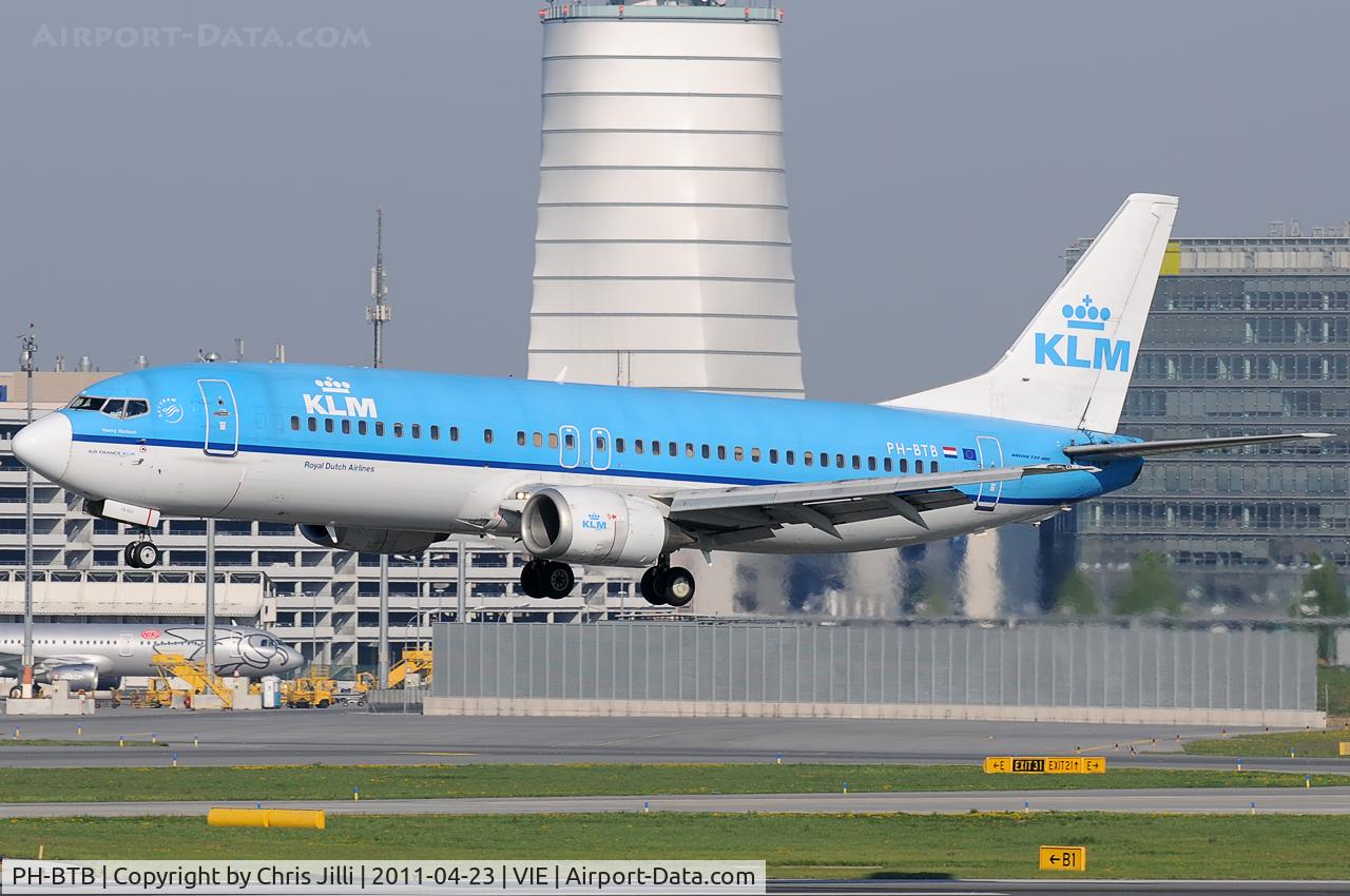 PH-BTB, 1992 Boeing 737-406 C/N 25423, KLM