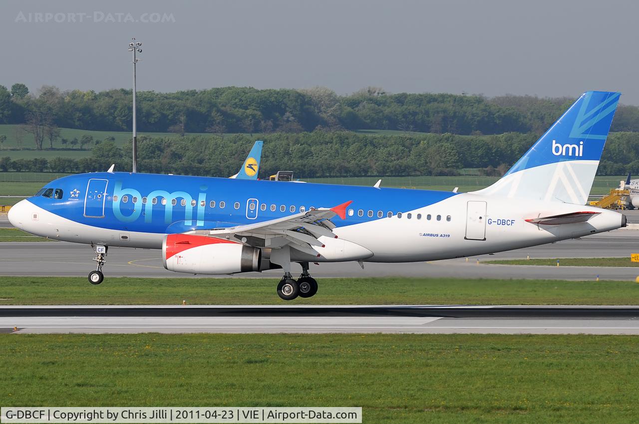 G-DBCF, 2005 Airbus A319-131 C/N 2466, BMI
