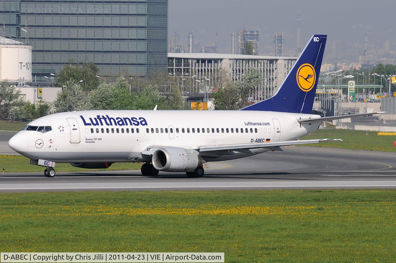 D-ABEC, 1991 Boeing 737-330 C/N 25149, Lufthansa