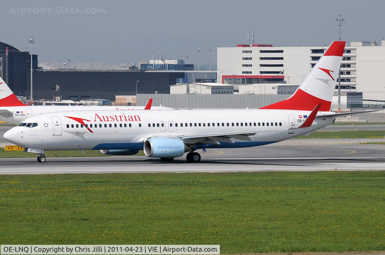 OE-LNQ, 2003 Boeing 737-8Z9 C/N 30421, Austrian Airlines