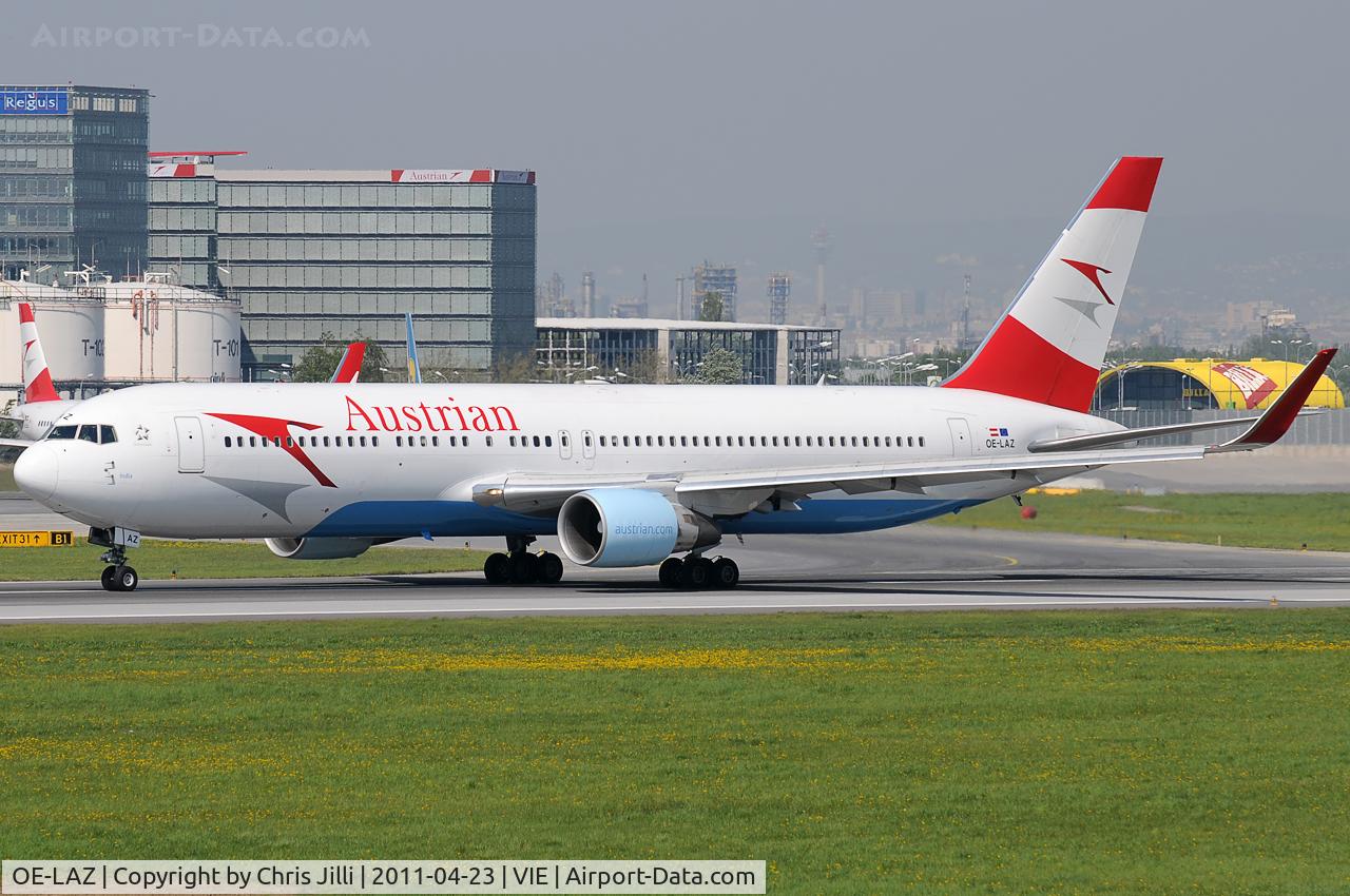 OE-LAZ, 1999 Boeing 767-3Z9 C/N 30331, Austrian Airlines