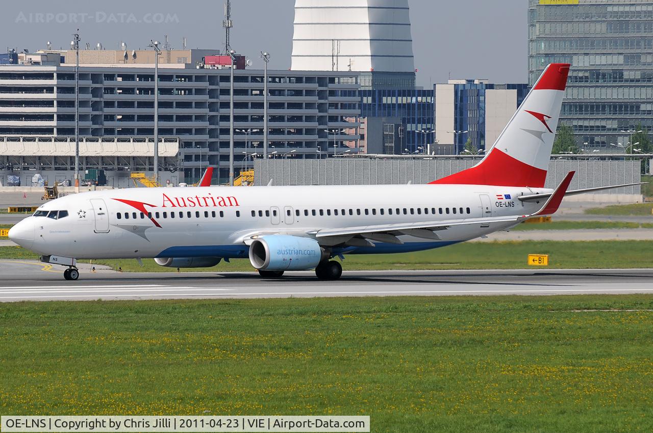 OE-LNS, 2005 Boeing 737-8Z9 C/N 34262, Austrian Airlines