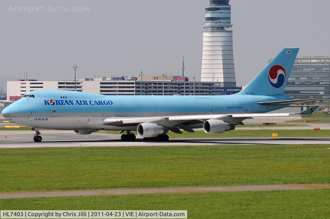 HL7403, 1998 Boeing 747-4B5F/SCD C/N 26408, Korean Air Cargo