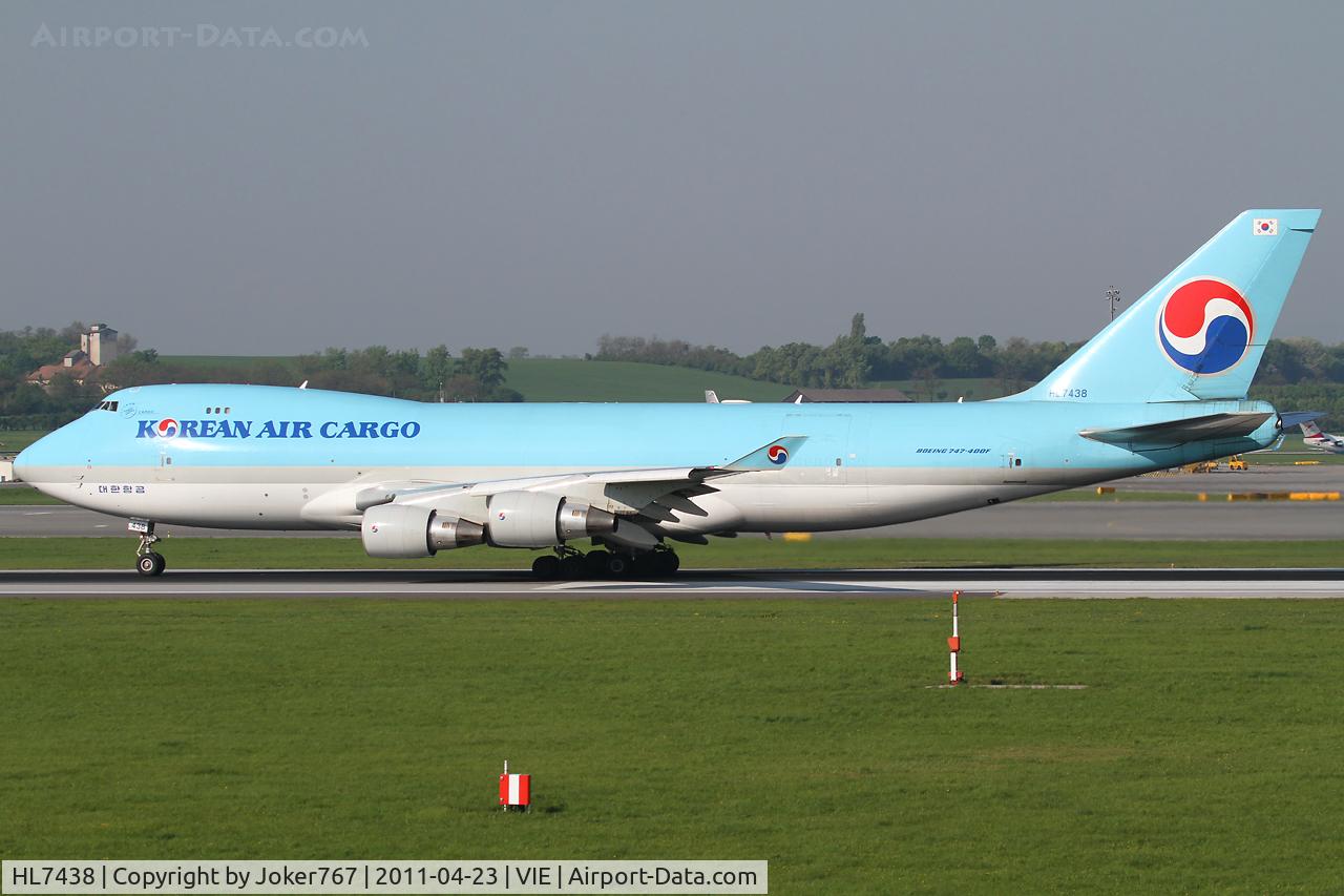 HL7438, 2003 Boeing 747-4B5ERF C/N 33515, Korean Air Cargo