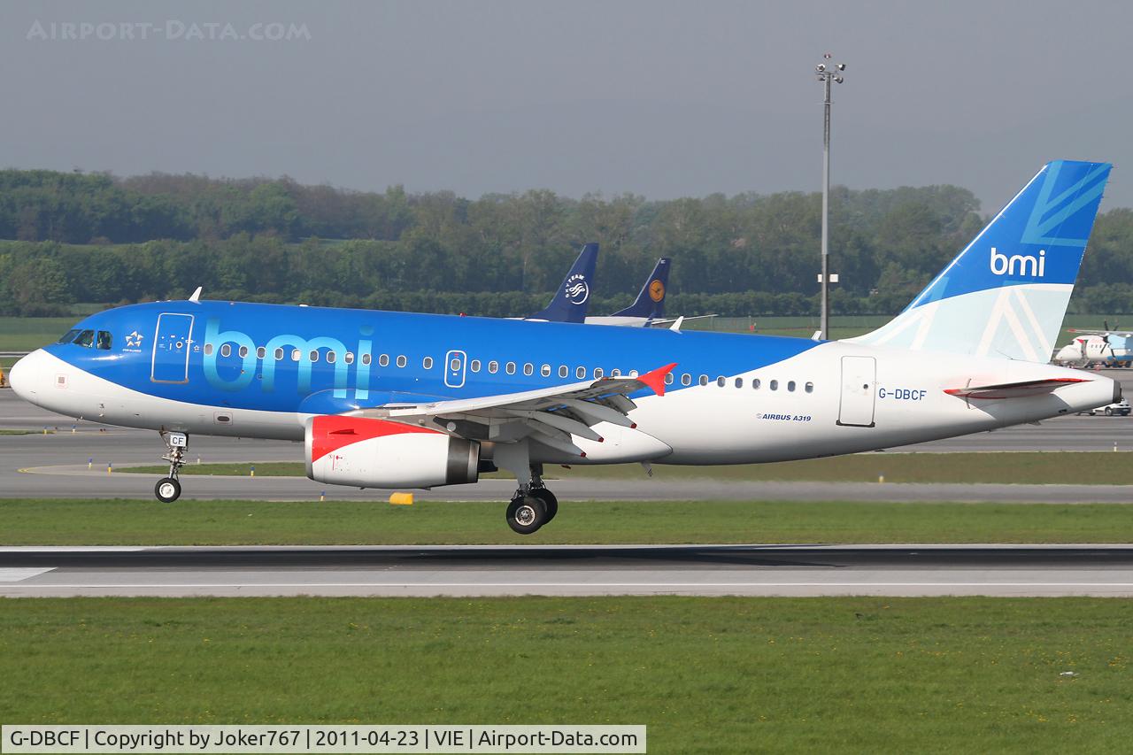 G-DBCF, 2005 Airbus A319-131 C/N 2466, BMI