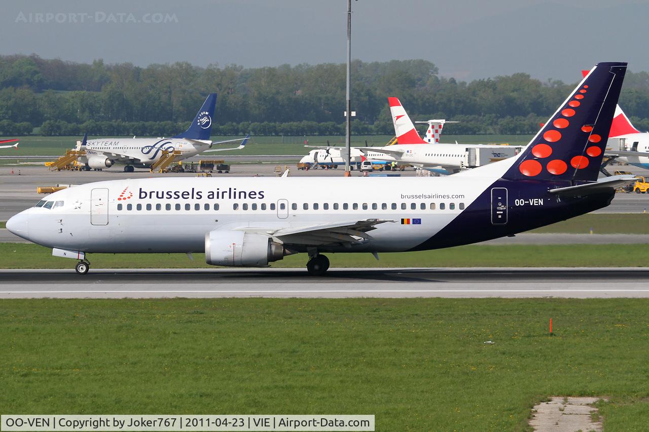 OO-VEN, 1998 Boeing 737-36N C/N 28586, Brussels Airlines