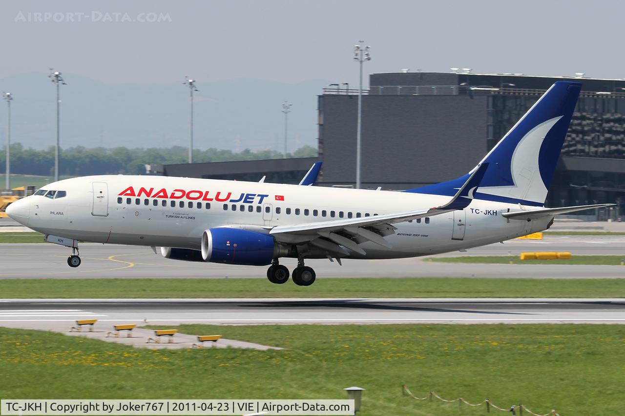 TC-JKH, 2007 Boeing 737-76N C/N 34757, AnadoluJet