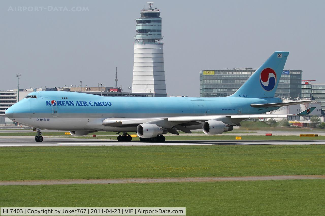 HL7403, 1998 Boeing 747-4B5F/SCD C/N 26408, Korean Air Cargo