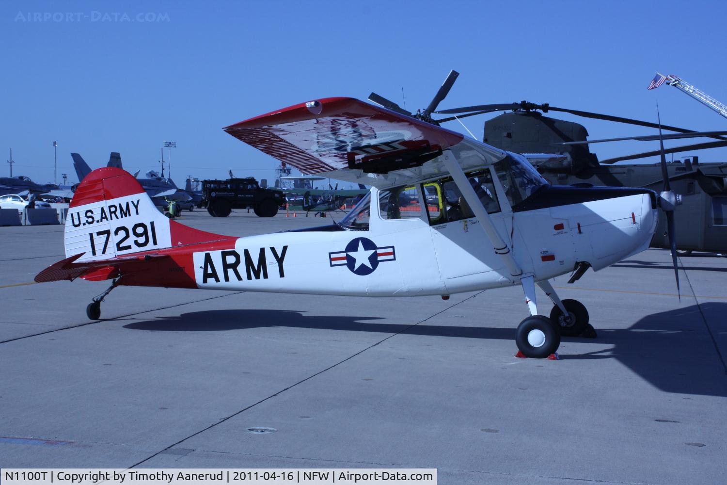 N1100T, Cessna 305A C/N 22020, Cessna 305A, c/n: 22020