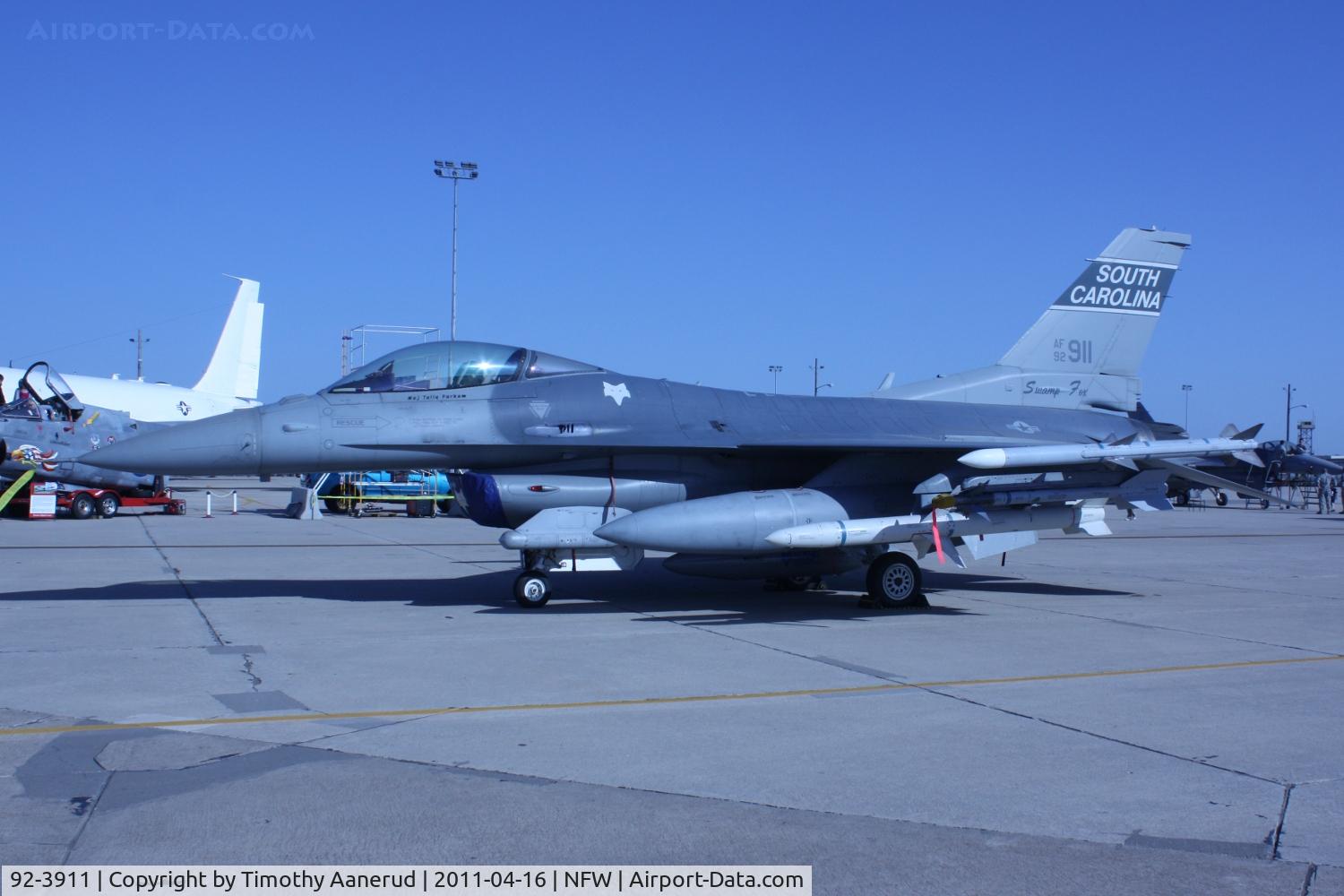 92-3911, 1992 Lockheed F-16C Fighting Falcon C/N CC-153, Lockheed F-16C, c/n: CC-153; Air Expo 2011