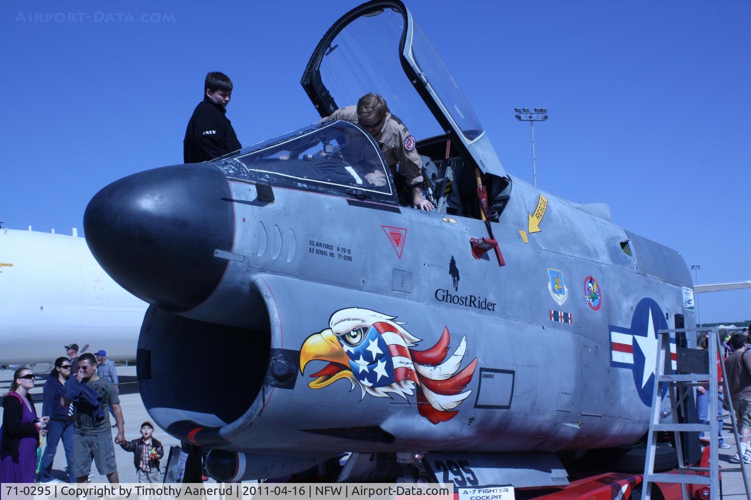 71-0295, 1971 LTV A-7D Corsair II C/N D-206, Ling-Temco-Vought A-7D-10-CV, c/n: D-206;