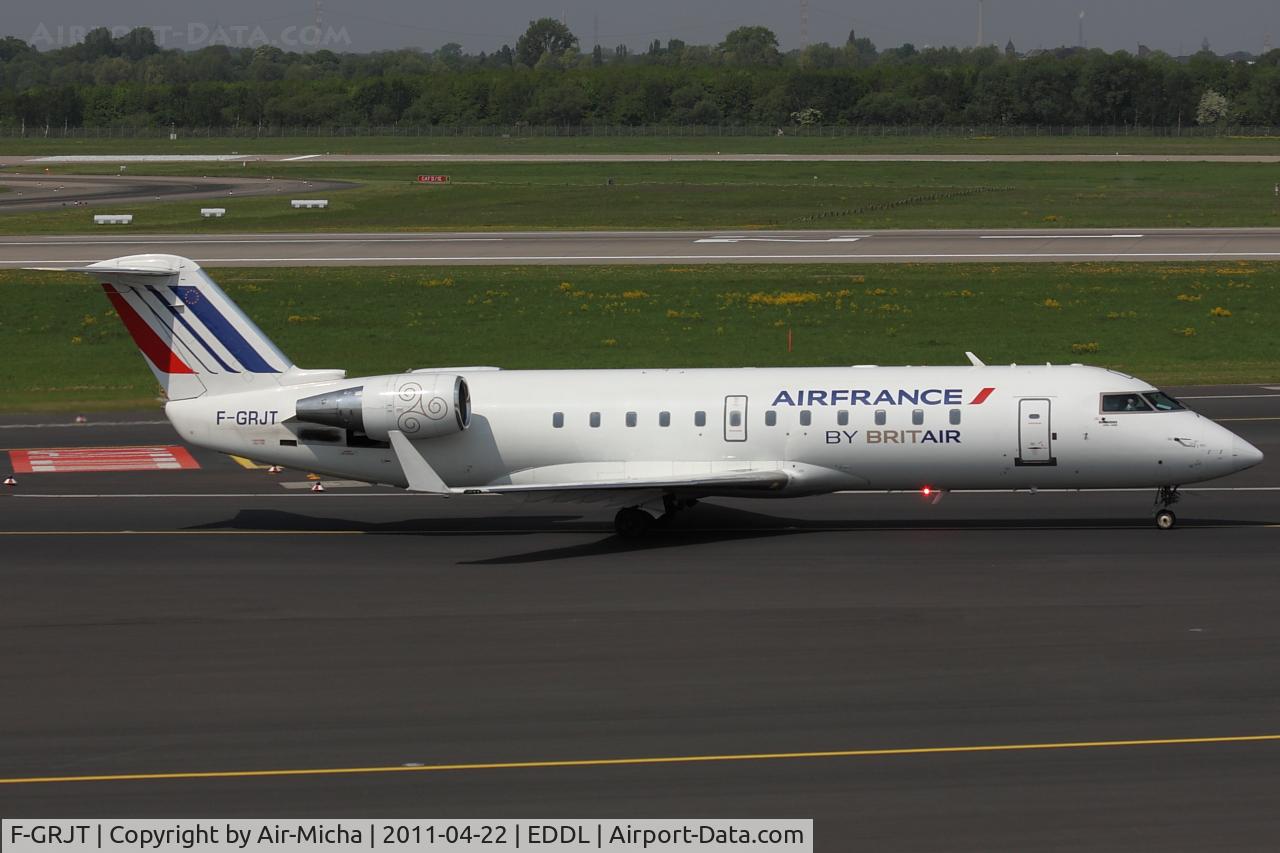 F-GRJT, 2000 Canadair CRJ-100ER (CL-600-2B19) C/N 7389, Brit Air