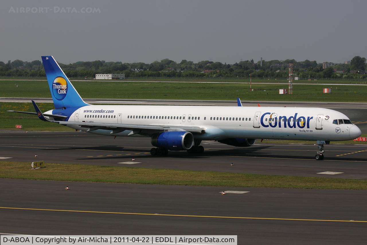D-ABOA, 1998 Boeing 757-330 C/N 29016, Condor