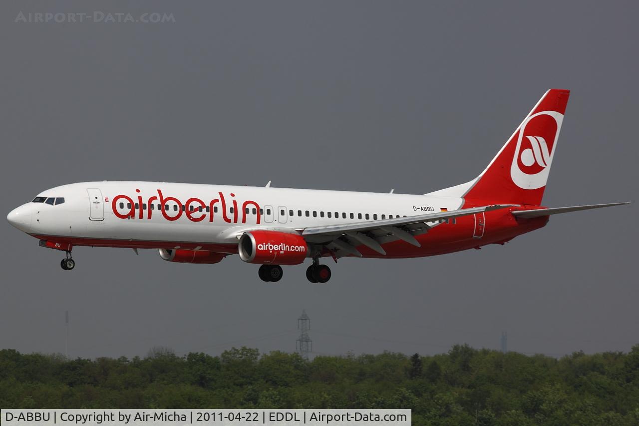 D-ABBU, 2001 Boeing 737-8Q8 C/N 30627, Air Berlin
