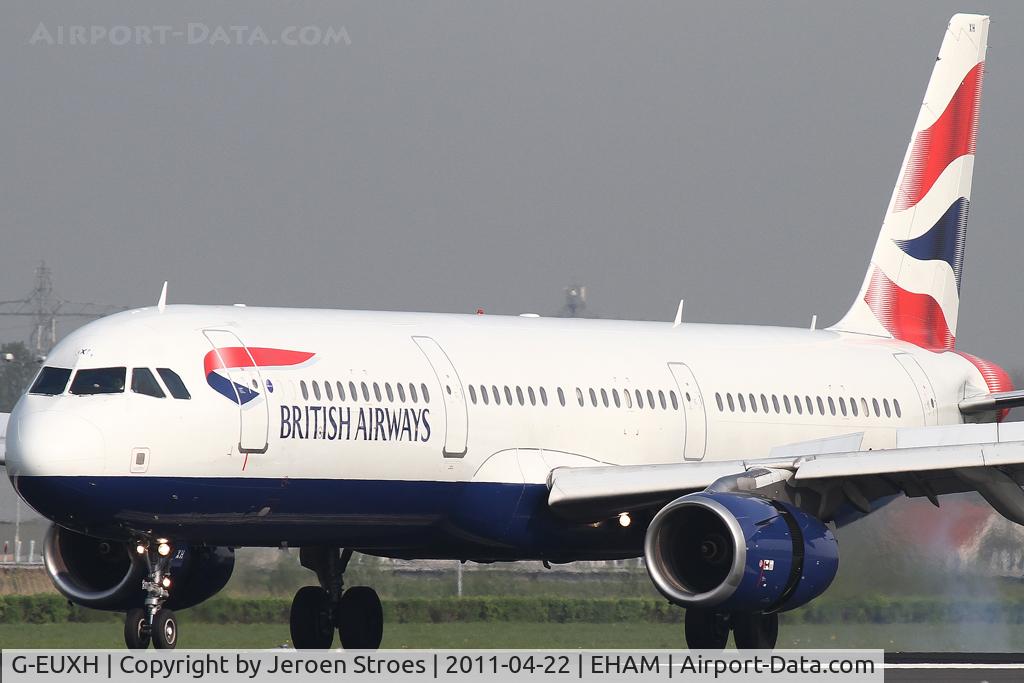 G-EUXH, 2004 Airbus A321-231 C/N 2363, aams.