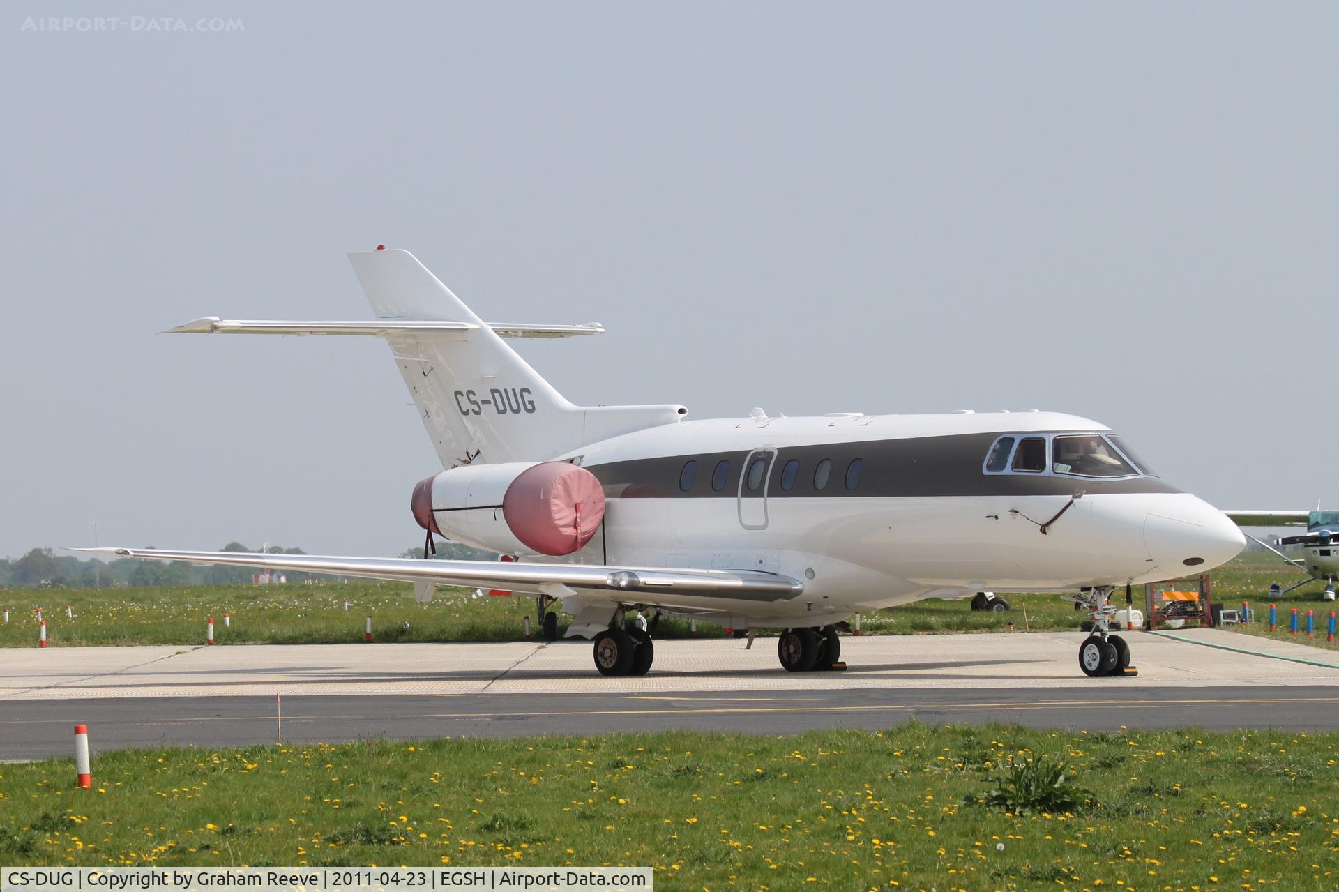 CS-DUG, 2008 Hawker Beechcraft 750 C/N HB-20, Parked at Norwich.
