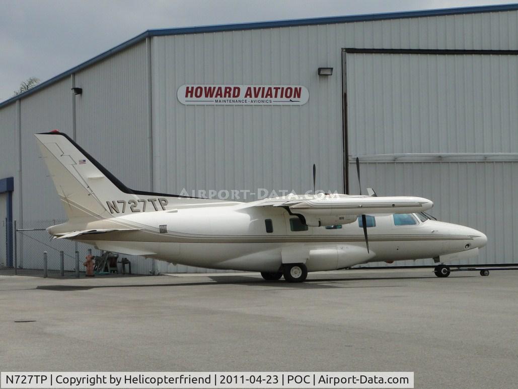 N727TP, 1981 Mitsubishi MU-2B-60 Marquise C/N 1517SA, Parked at Howard Aviation