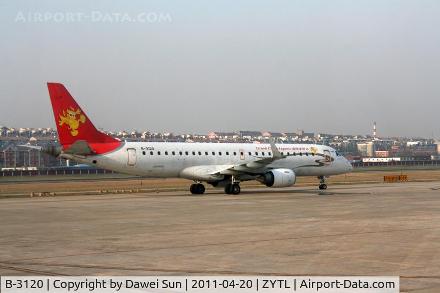 B-3120, 2010 Embraer 190LR (ERJ-190-100LR) C/N 19000341, ERJ 190