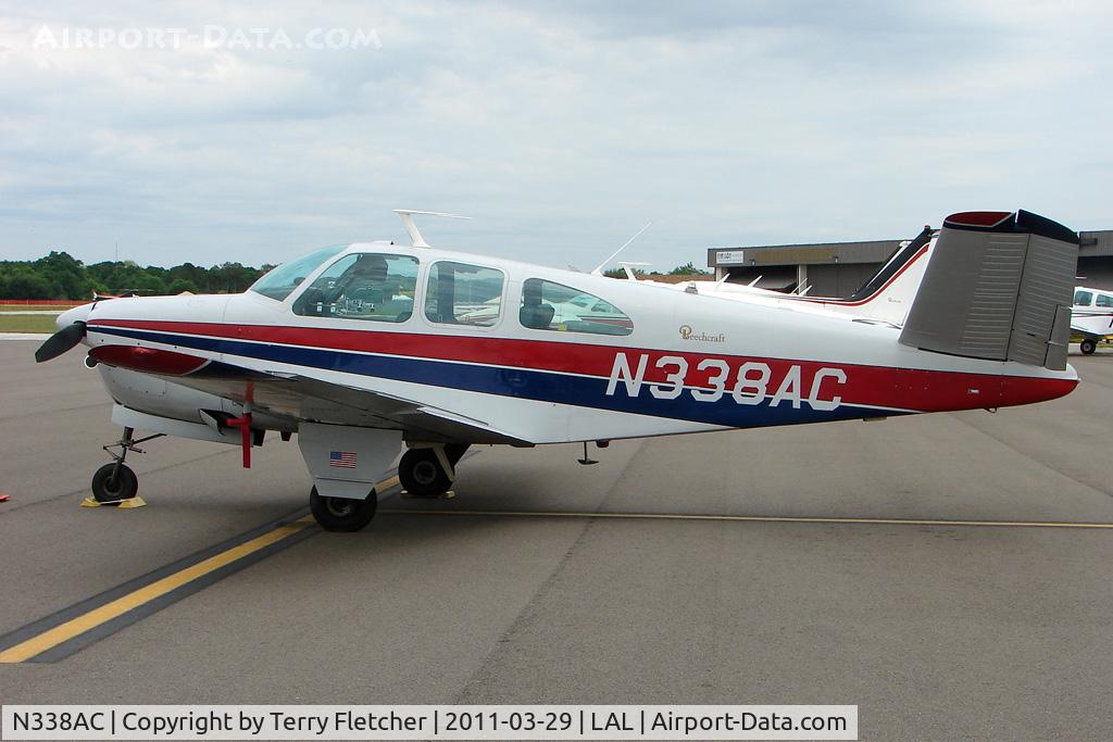 N338AC, 1954 Beech E35 C/N D-3832, 2011 Sun n Fun - Lakeland , Florida
