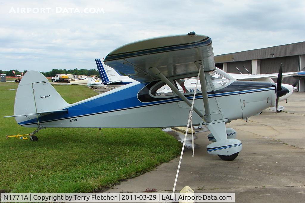 N1771A, 1952 Piper PA-22 C/N 22-498, 2011 Sun n Fun - Lakeland , Florida