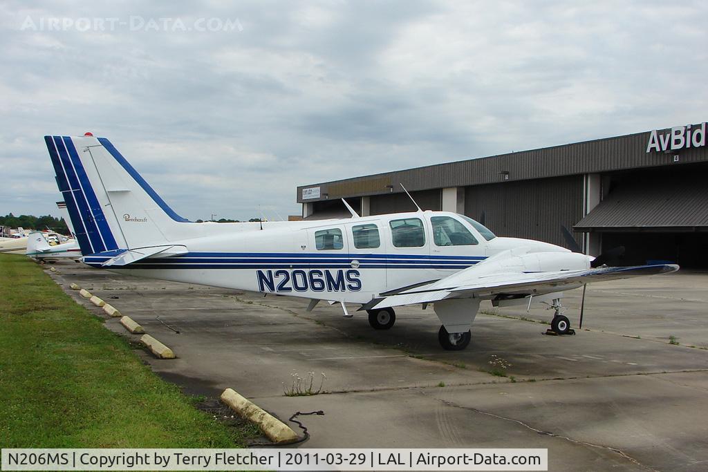 N206MS, 1980 Beech 58 Baron C/N TH-1117, 2011 Sun n Fun - Lakeland , Florida