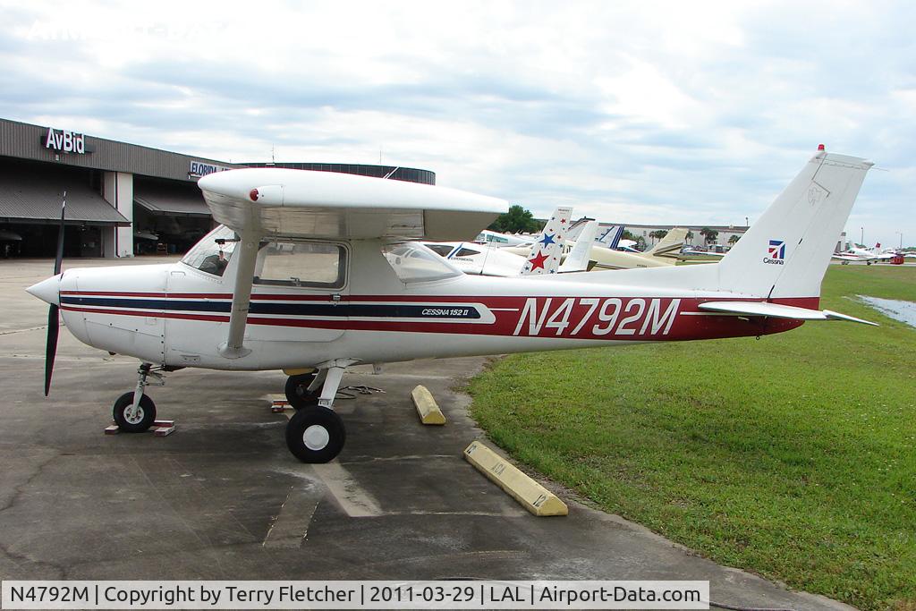 N4792M, 1980 Cessna 152 C/N 15284483, 2011 Sun n Fun - Lakeland , Florida