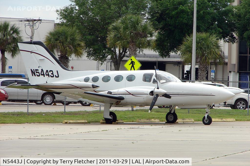N5443J, 1975 Cessna 421B Golden Eagle C/N 421B0901, 2011 Sun n Fun - Lakeland , Florida