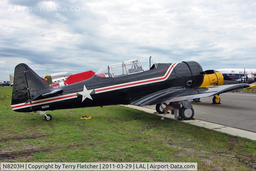 N8203H, 1960 North American T-6G Texan C/N 168-345, 2011 Sun n Fun - Lakeland , Florida