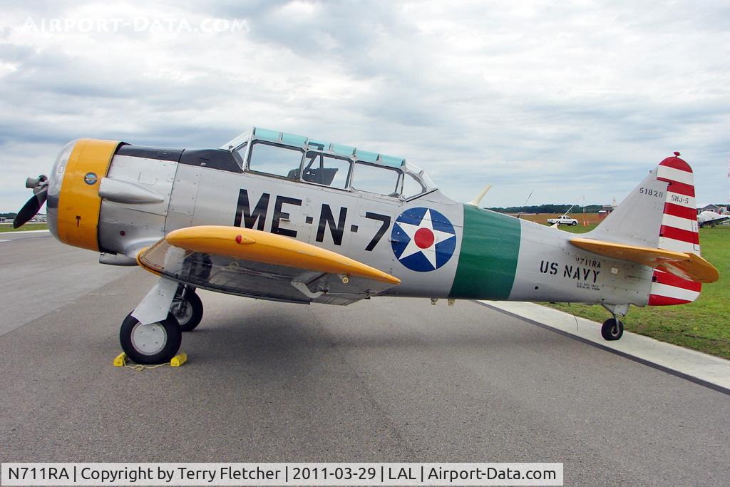 N711RA, 1943 North American SNJ-5C Texan Texan C/N 88-14800, 2011 Sun n Fun - Lakeland , Florida