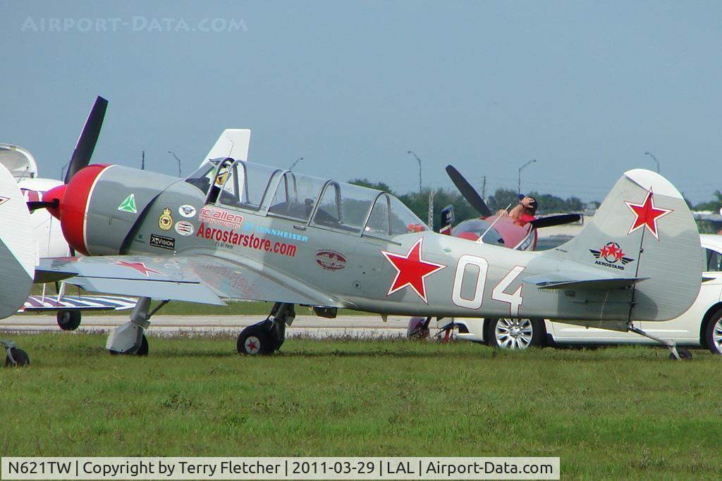N621TW, 2003 Yakovlev (Aerostar) Yak-52TW C/N 0312504, 2011 Sun n Fun - Lakeland , Florida