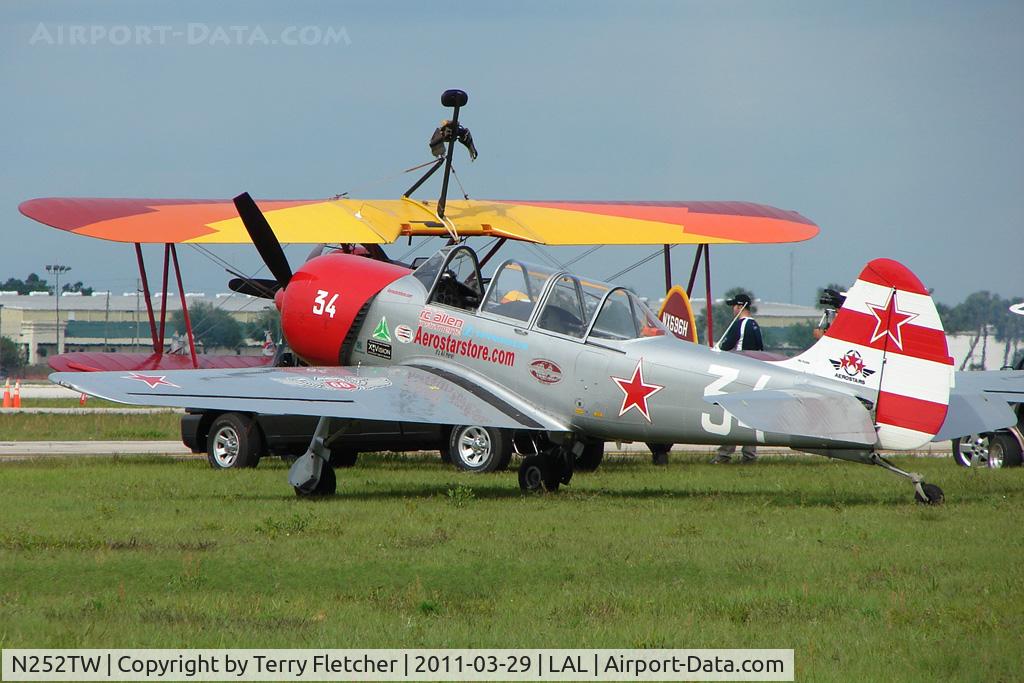 N252TW, 2002 Yakovlev (Aerostar) Yak-52TW C/N 0212301, 2011 Sun n Fun - Lakeland , Florida