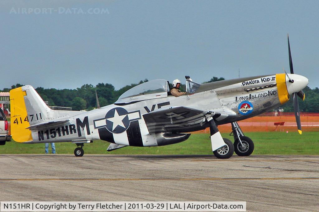 N151HR, 1945 North American P-51D Mustang C/N 12241064, 2011 Sun n Fun - Lakeland , Florida