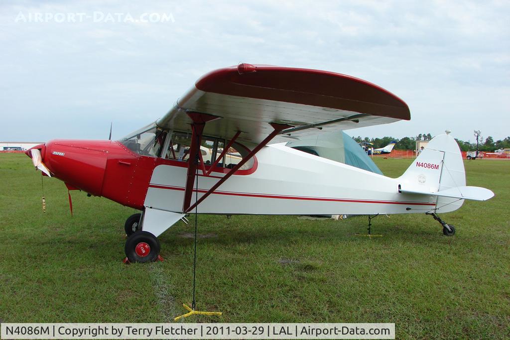 N4086M, 1947 Piper PA-12 Super Cruiser C/N 12-2969, 2011 Sun n Fun - Lakeland , Florida
