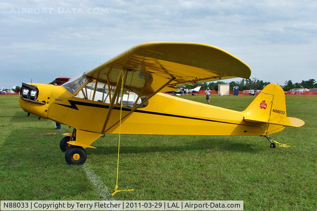 N88033, 1946 Piper J3C-65 Cub C/N 15650, 2011 Sun n Fun - Lakeland , Florida