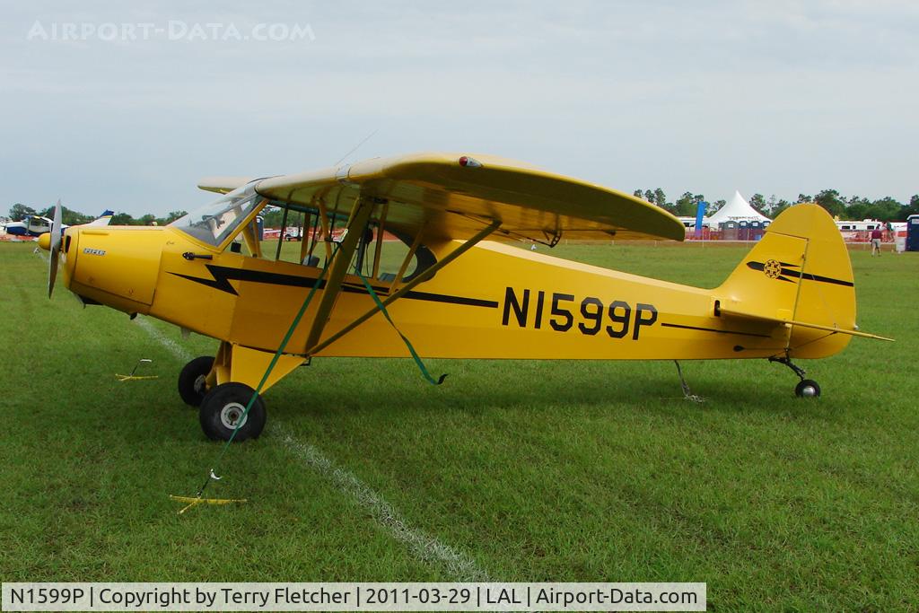 N1599P, 1954 Piper PA-18 C/N 18-3764, 2011 Sun n Fun - Lakeland , Florida