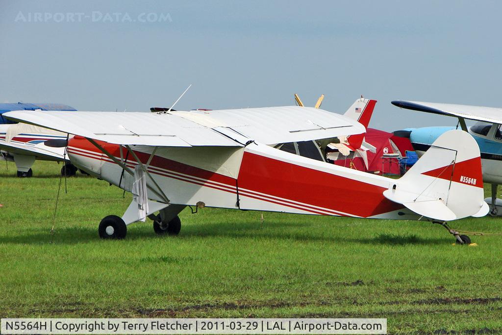 N5564H, 1949 Piper PA-11 Cub Special C/N 11-1085, 2011 Sun n Fun - Lakeland , Florida