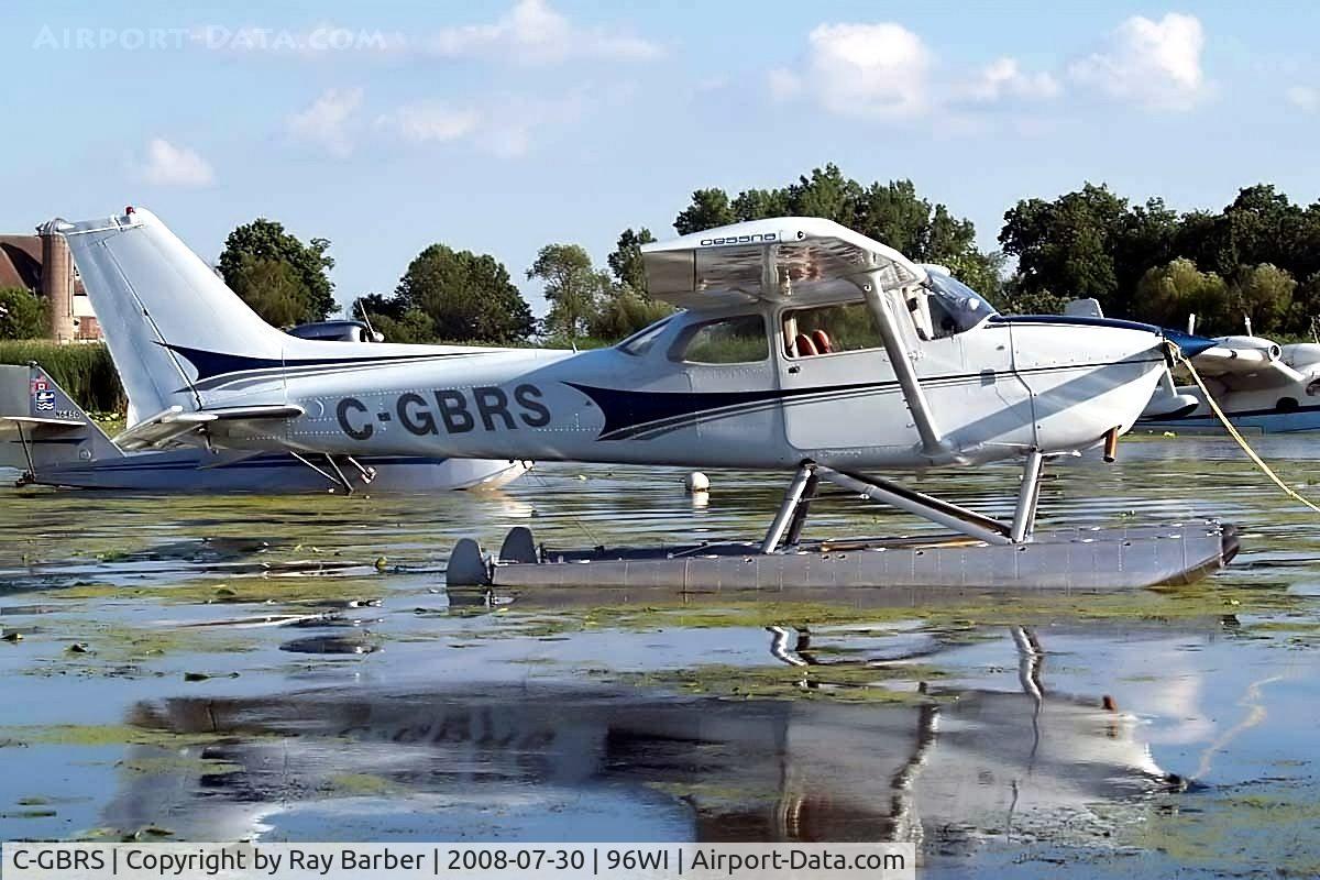 C-GBRS, 1980 Cessna 172N C/N 17273898, Cessna 172N Skyhawk [172-73898] Oshkosh-Lake Winnebago Seaplane Base~N 30/07/2008