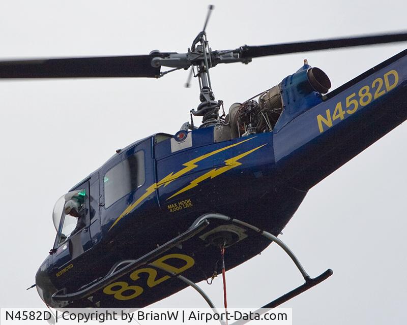 N4582D, 1963 Bell UH-1P Iroquois C/N 7023 (63-13163), Sitka Alaska