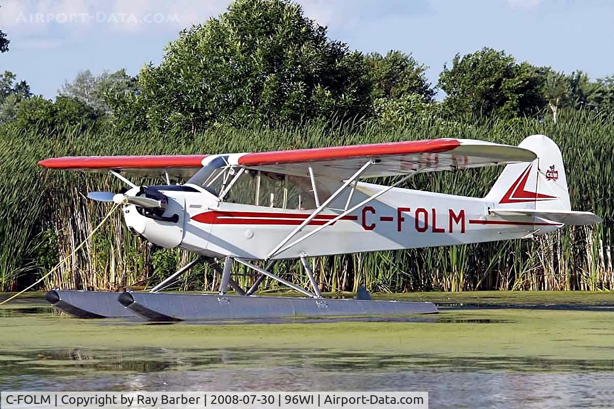 C-FOLM, 1947 Piper J3C-65 Cub Cub C/N 19084, Piper J-3C-65 Cub [19084] Oshkosh-Lake Winnebago Seaplane Base~N 30/07/2008
