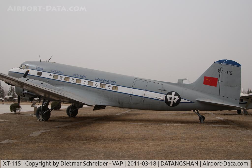 XT-115, Lisunov (Douglas) Li-2 (DC-3) C/N 38-79A1016, CATC Central Air Transport Li2 (DC3)